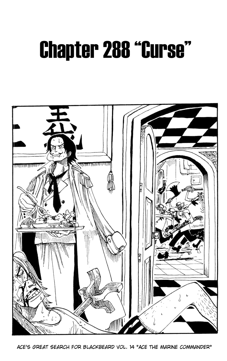 One Piece, Chapter 288 image 01